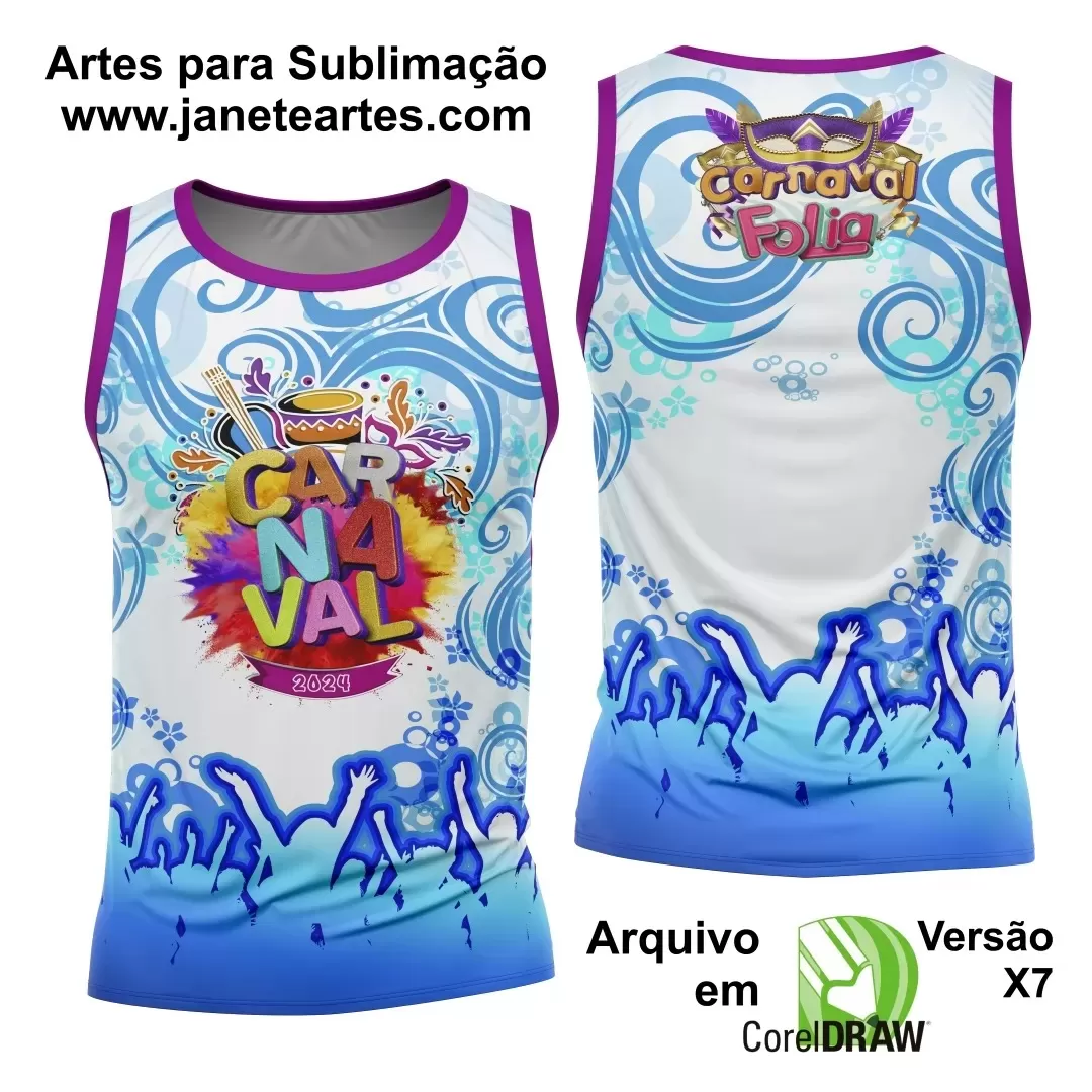 Arte Abadá - Camisa - Sublimação - Carnaval 2024 - 2025