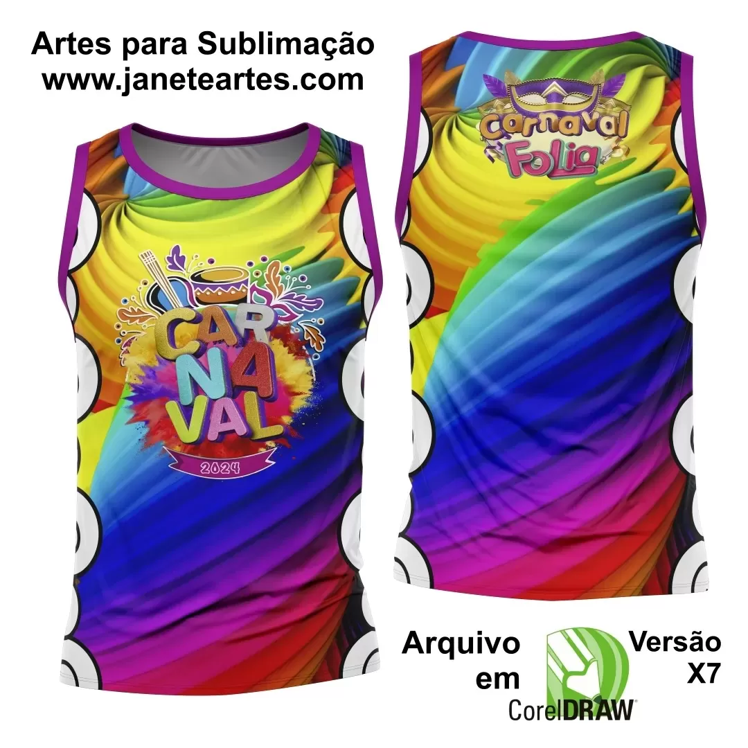 Arte Abadá - Camisa - Sublimação - Carnaval 2024 - 2025