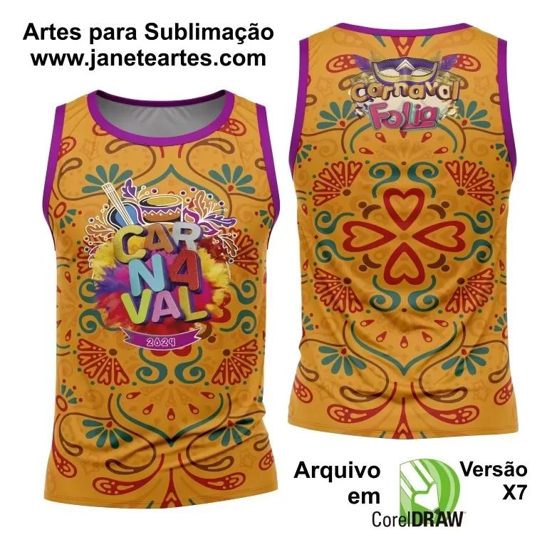 Arte Abadá - Camisa - Sublimação - Carnaval 2024 - 2025