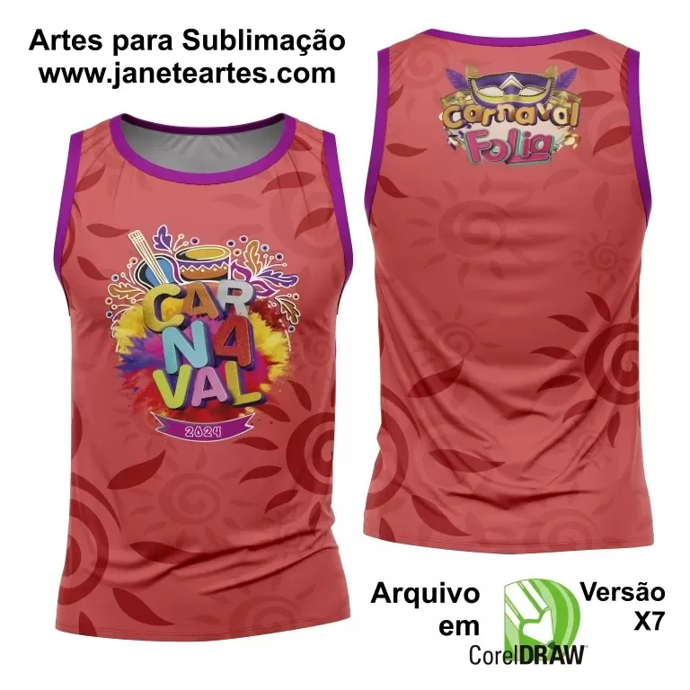 Arte Abadá - Camisa - Sublimação - Carnaval 2024 - 2025