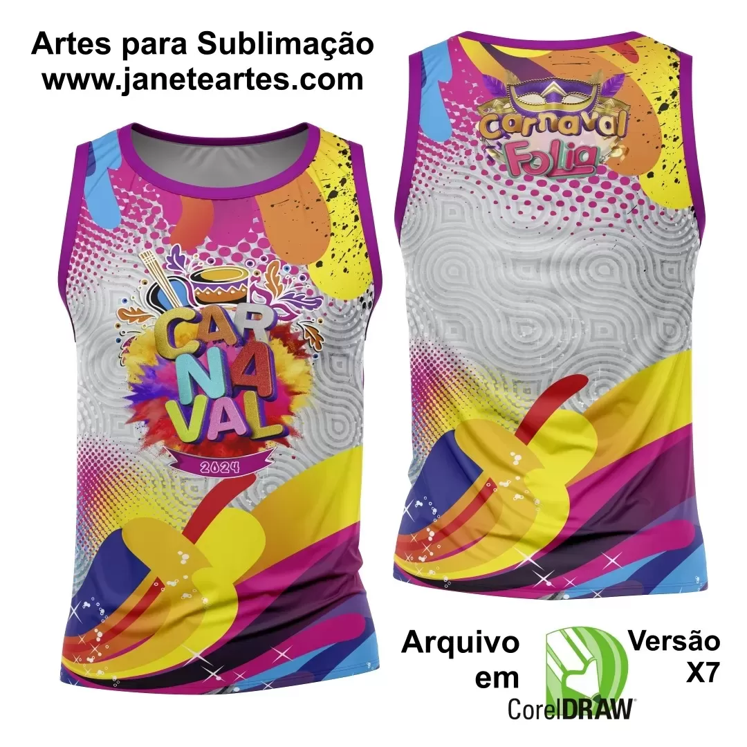 Arte Abadá - Camisa - Sublimação - Carnaval 2024 - 2025