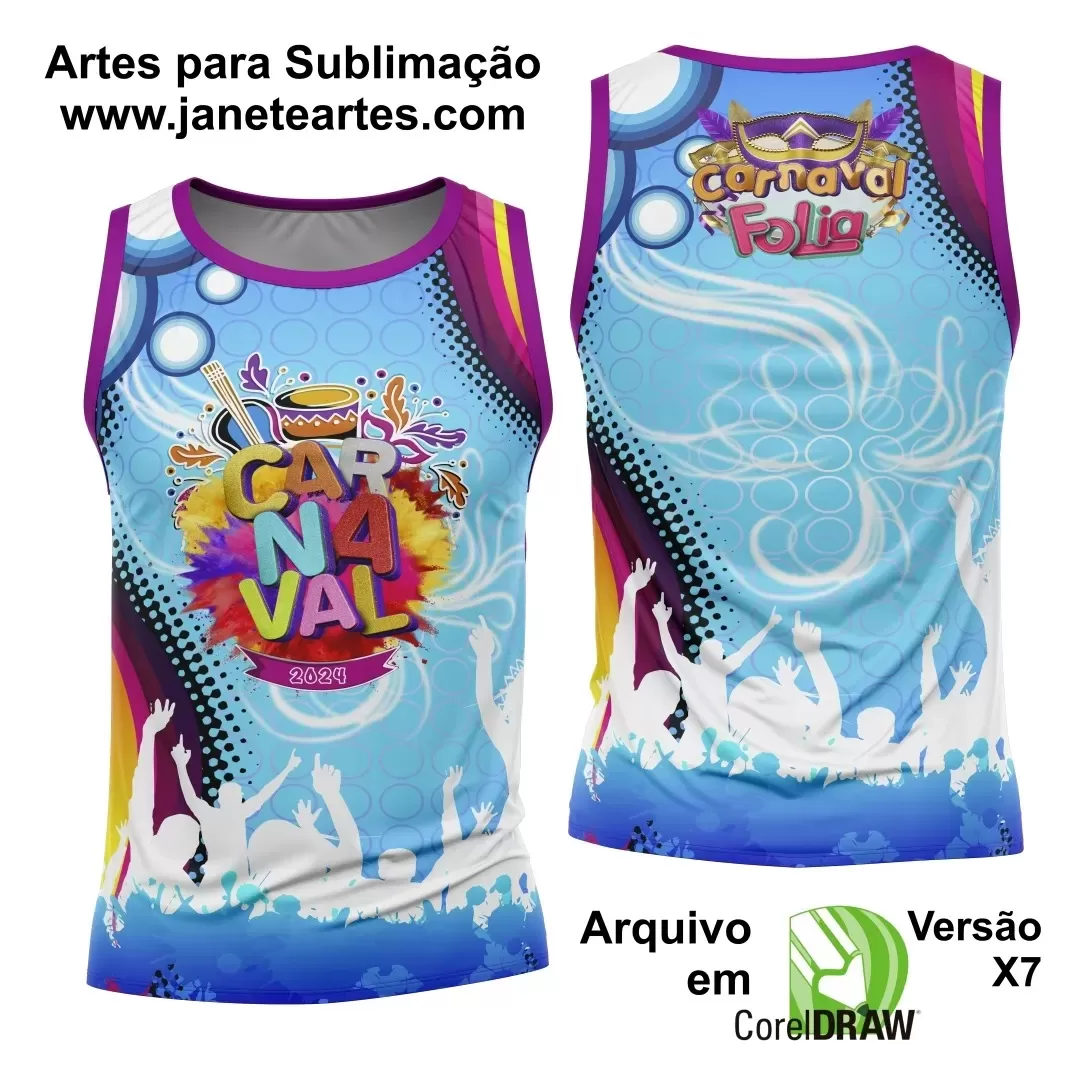 Arte Abadá - Camisa - Sublimação - Carnaval 2024 - 2025