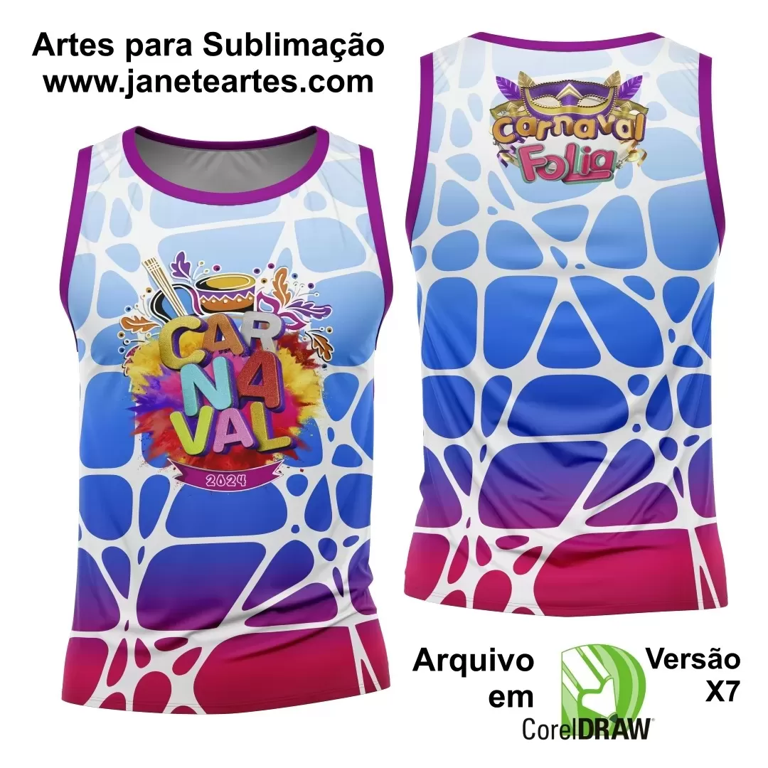 Arte Abadá - Camisa - Sublimação - Carnaval 2024 - 2025