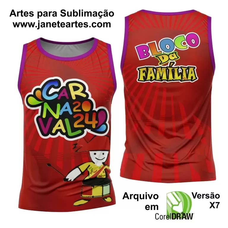 Arte Abadá - Camisa - Sublimação - Carnaval 2024 - 2025