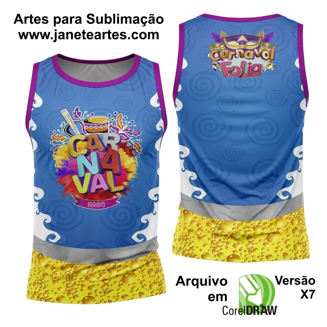 Arte Abadá - Camisa - Sublimação - Carnaval 2024 - 2025