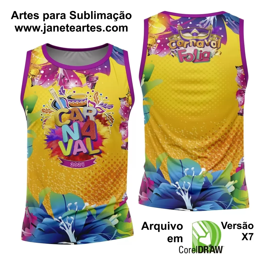 Arte Abadá - Camisa - Sublimação - Carnaval 2024 - 2025