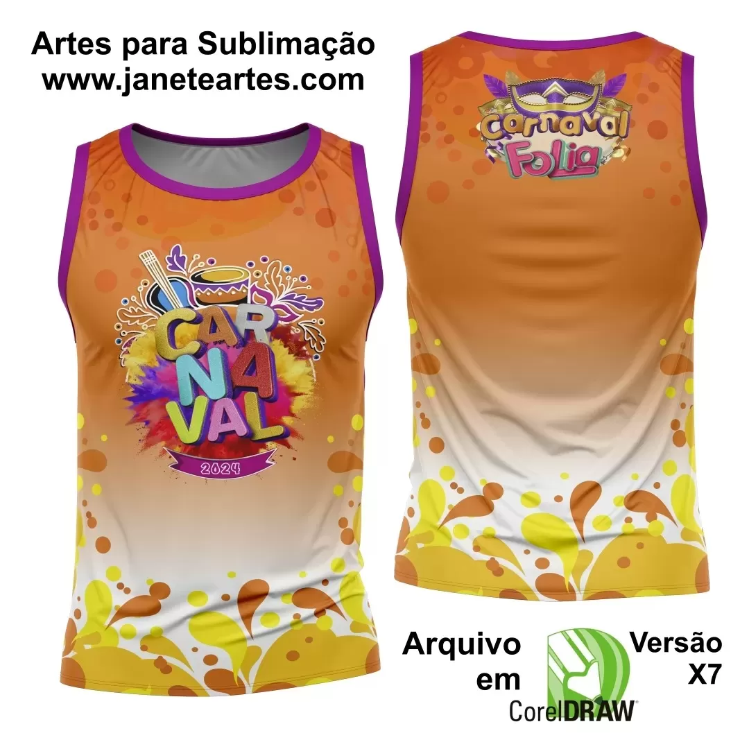 Arte Abadá - Camisa - Sublimação - Carnaval 2024 - 2025