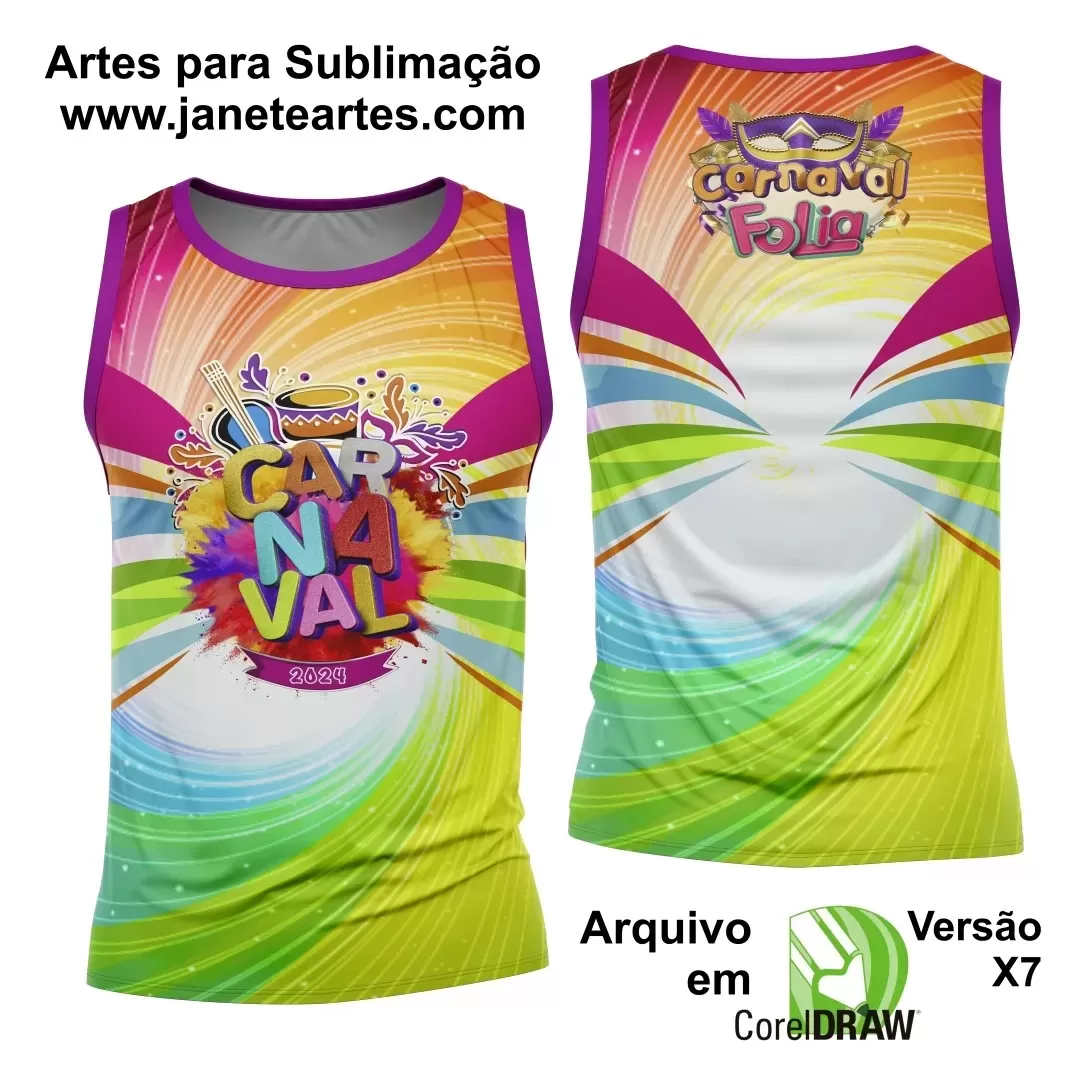 Arte Abadá - Camisa - Sublimação - Carnaval 2024 - 2025