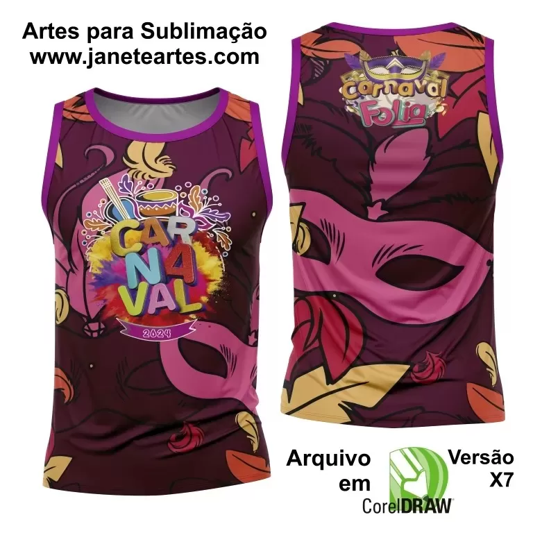 Arte Abadá - Camisa - Sublimação - Carnaval 2024 - 2025