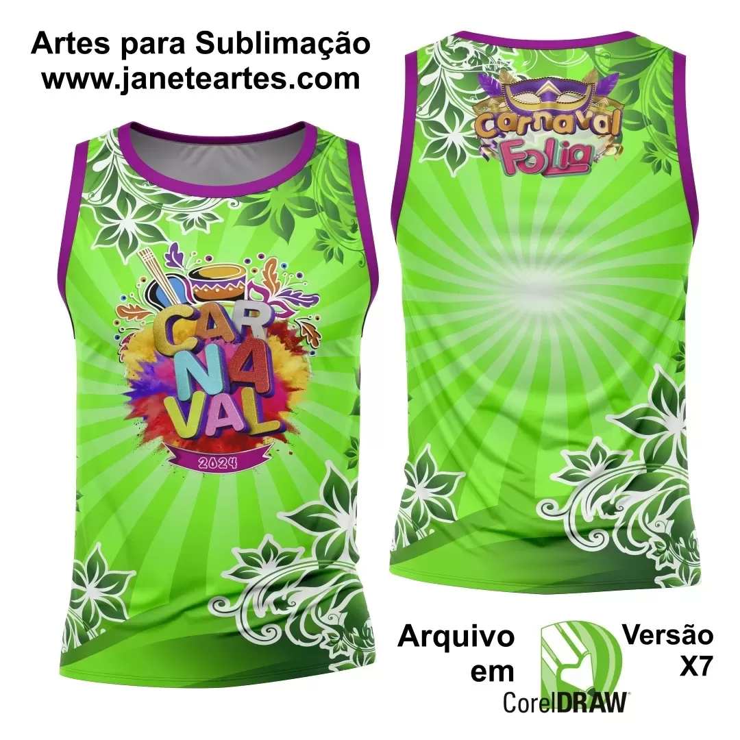 Arte Abadá - Camisa - Sublimação - Carnaval 2024 - 2025