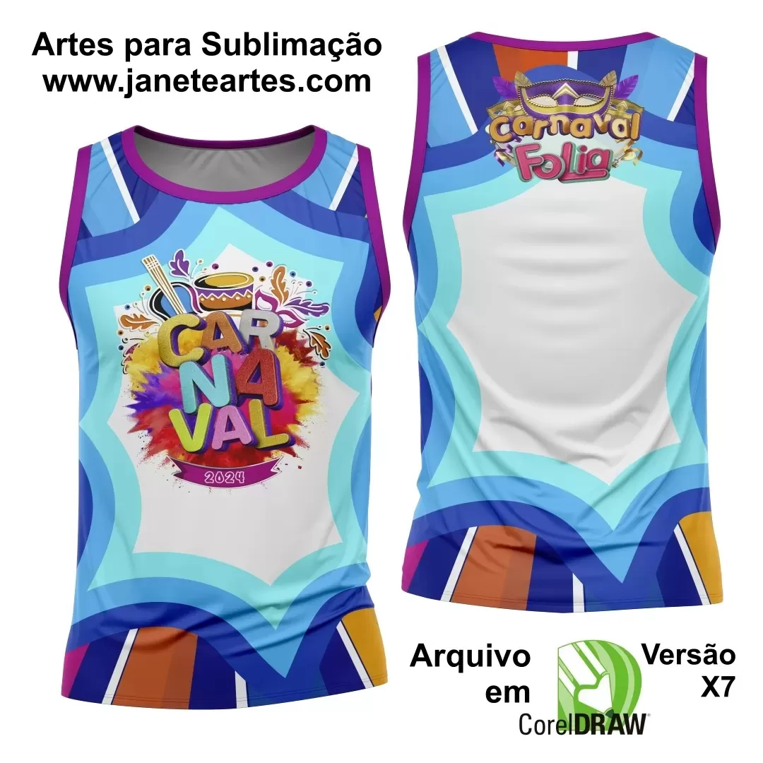 Arte Abadá - Camisa - Sublimação - Carnaval 2024 - 2025