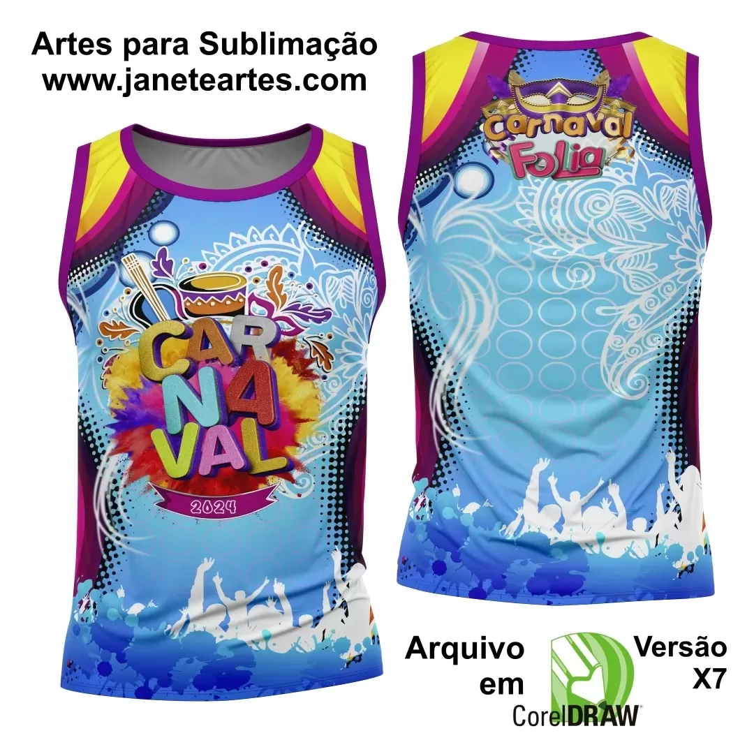 Arte Abadá - Camisa - Sublimação - Carnaval 2024 - 2025