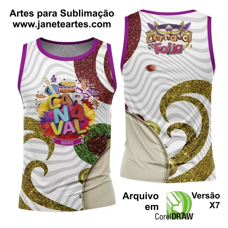 Arte Abadá - Camisa - Sublimação - Carnaval 2024 - 2025