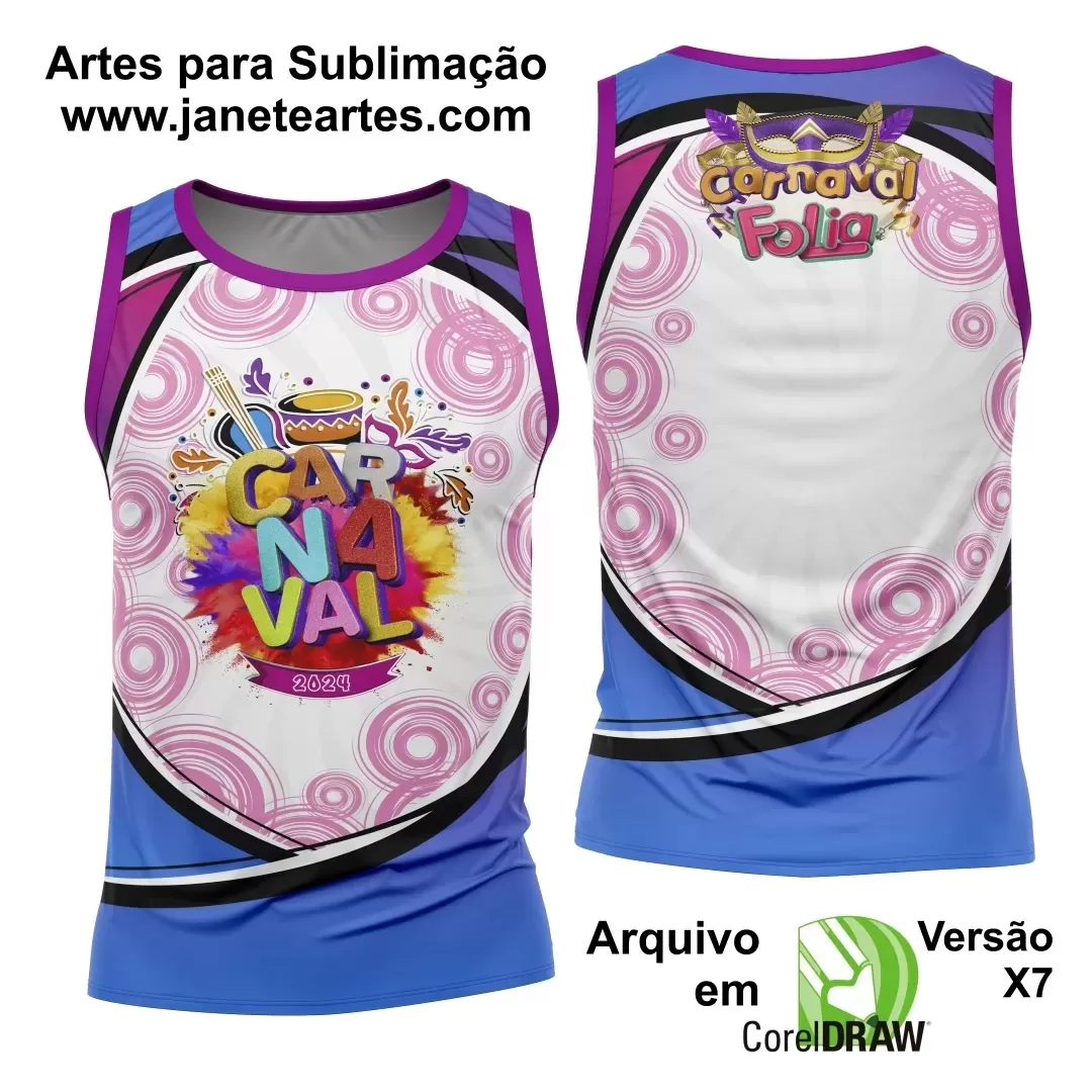 Arte Abadá - Camisa - Sublimação - Carnaval 2024 - 2025