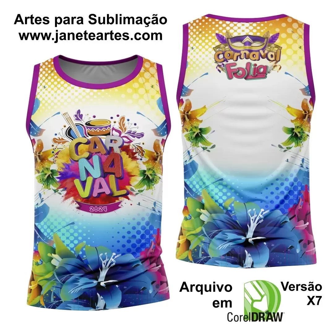 Arte Abadá - Camisa - Sublimação - Carnaval 2024 - 2025