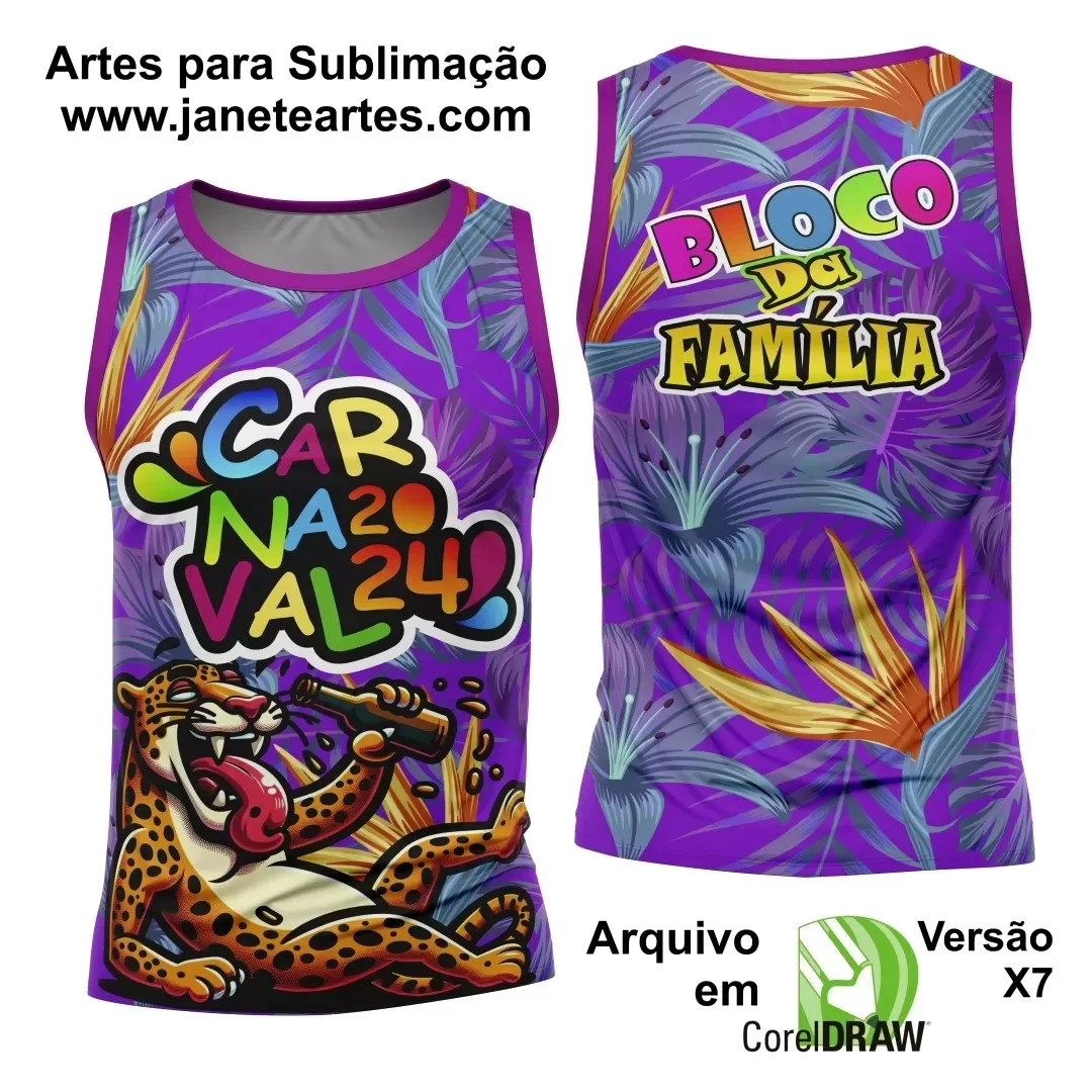 Arte Abadá - Camisa - Sublimação - Carnaval 2024 - 2025