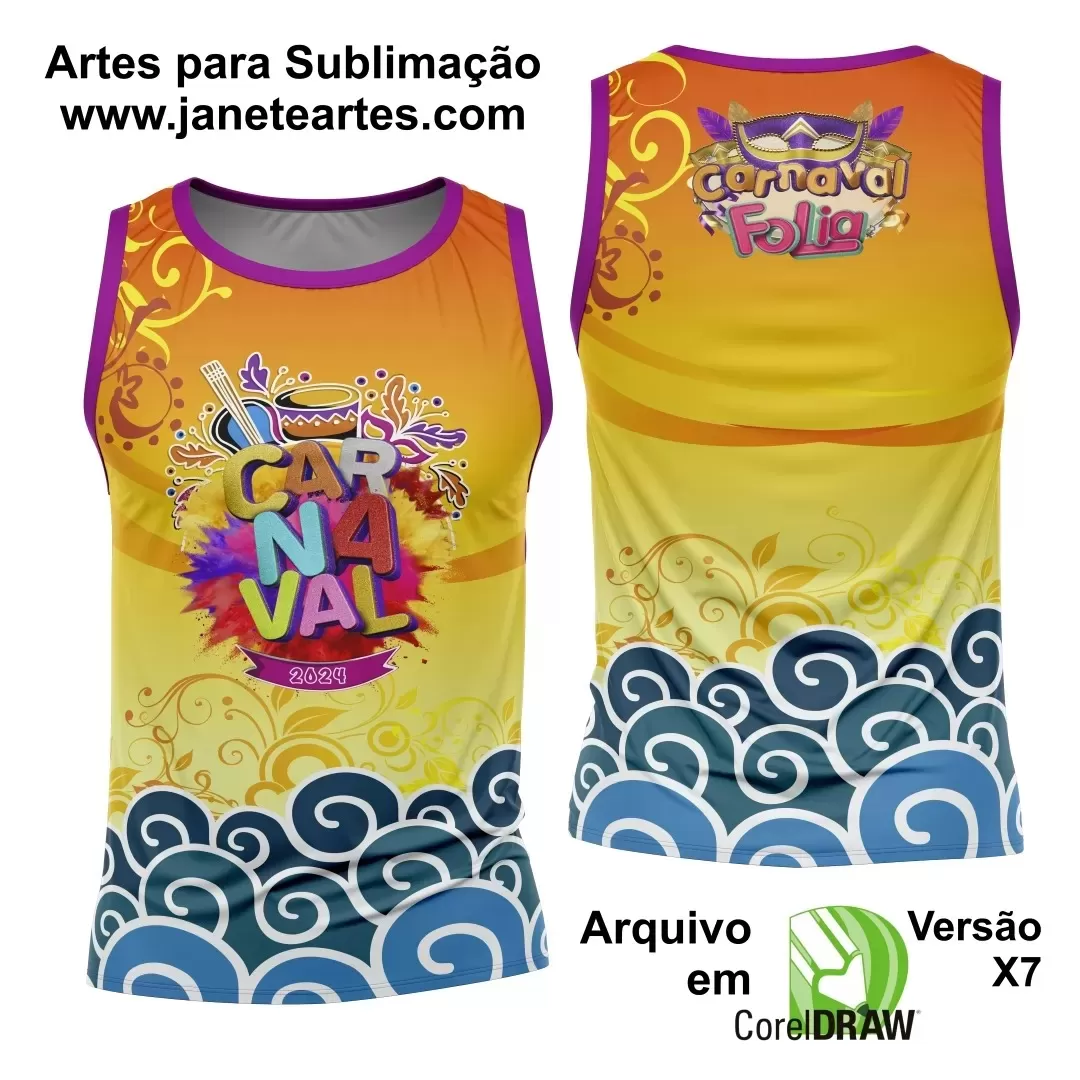 Arte Abadá - Camisa - Sublimação - Carnaval 2024 - 2025