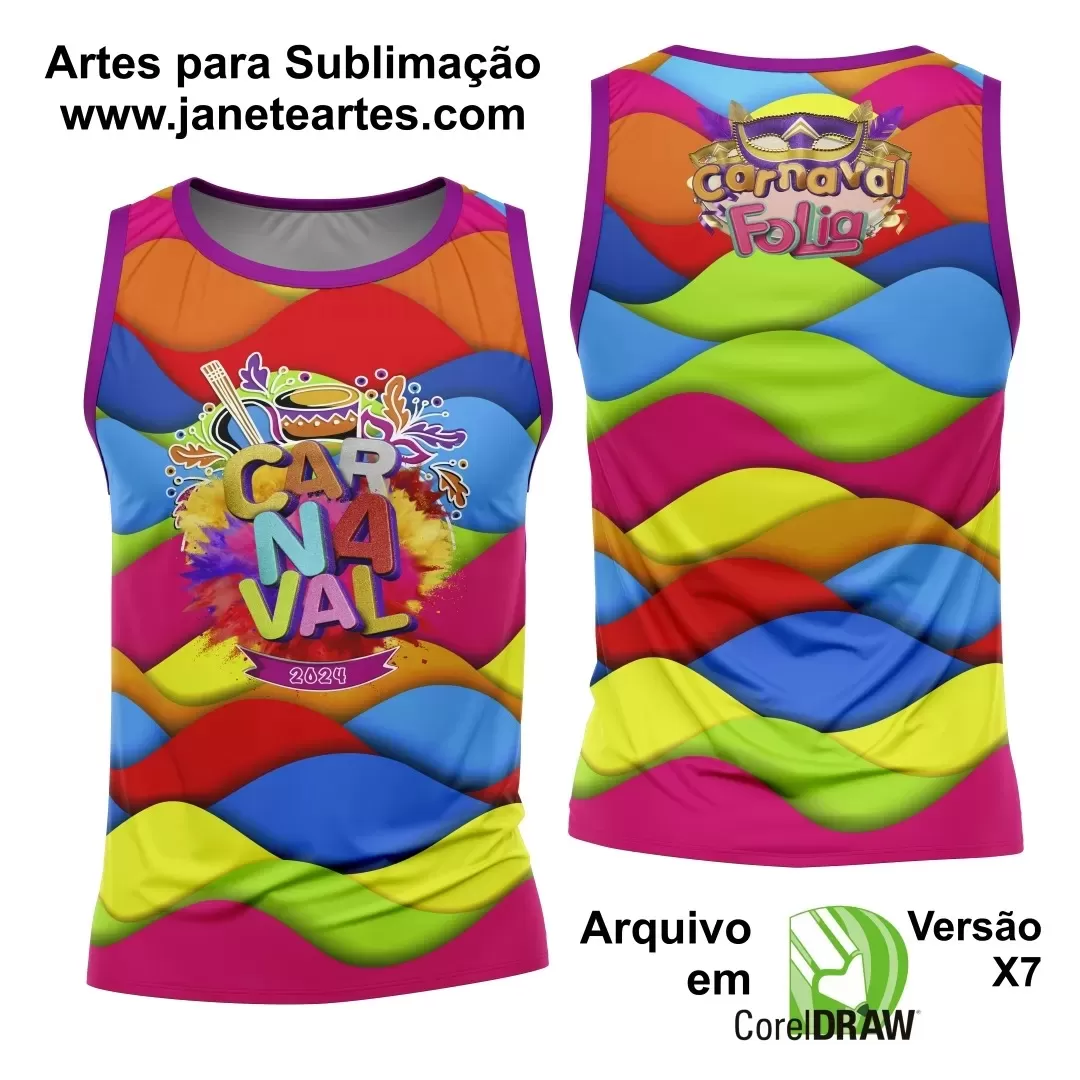 Arte Abadá - Camisa - Sublimação - Carnaval 2024 - 2025