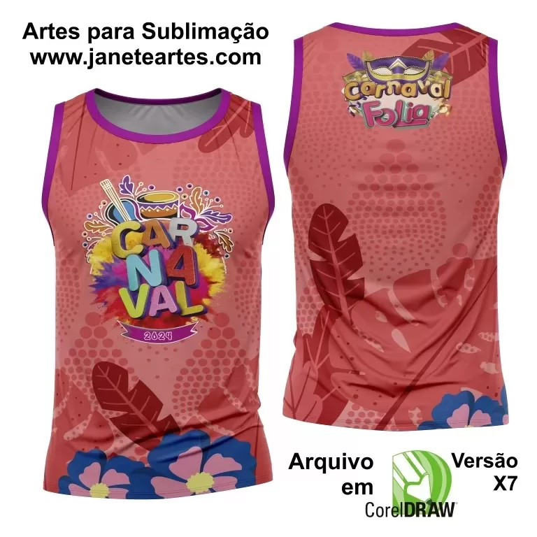 Arte Abadá - Camisa - Sublimação - Carnaval 2024 - 2025