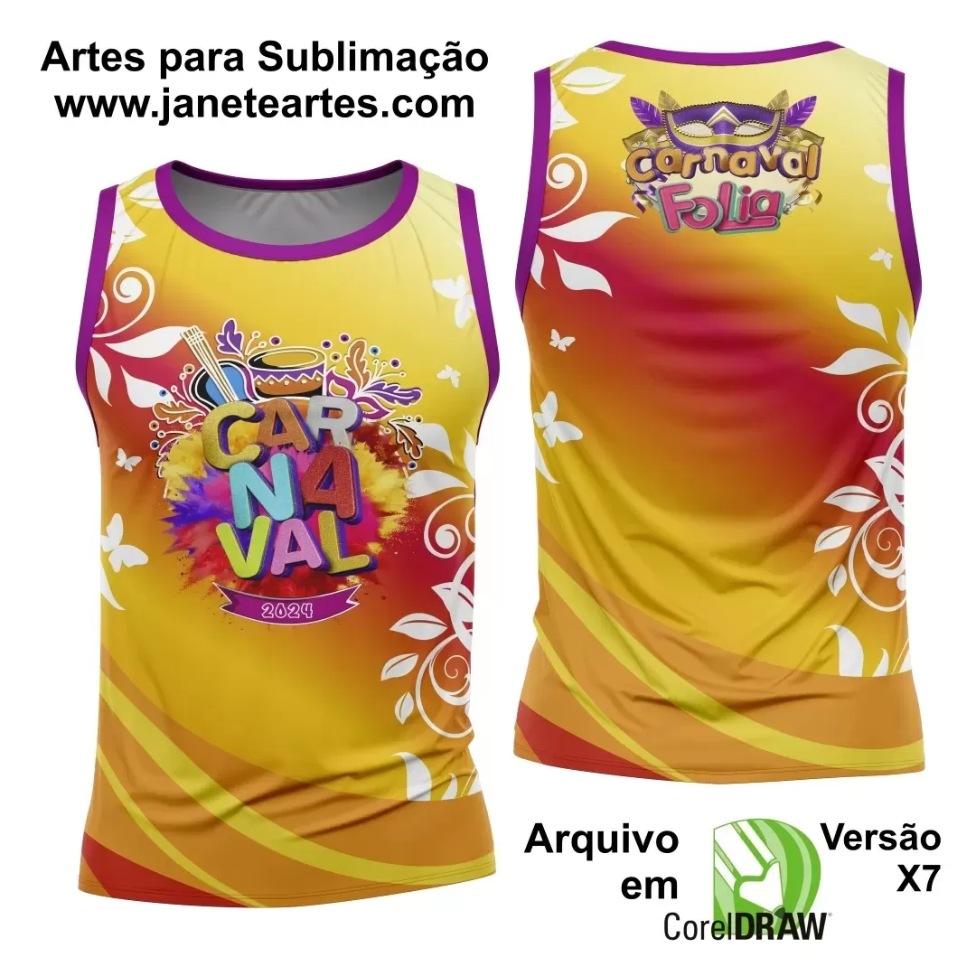 Arte Abadá - Camisa - Sublimação - Carnaval 2024 - 2025