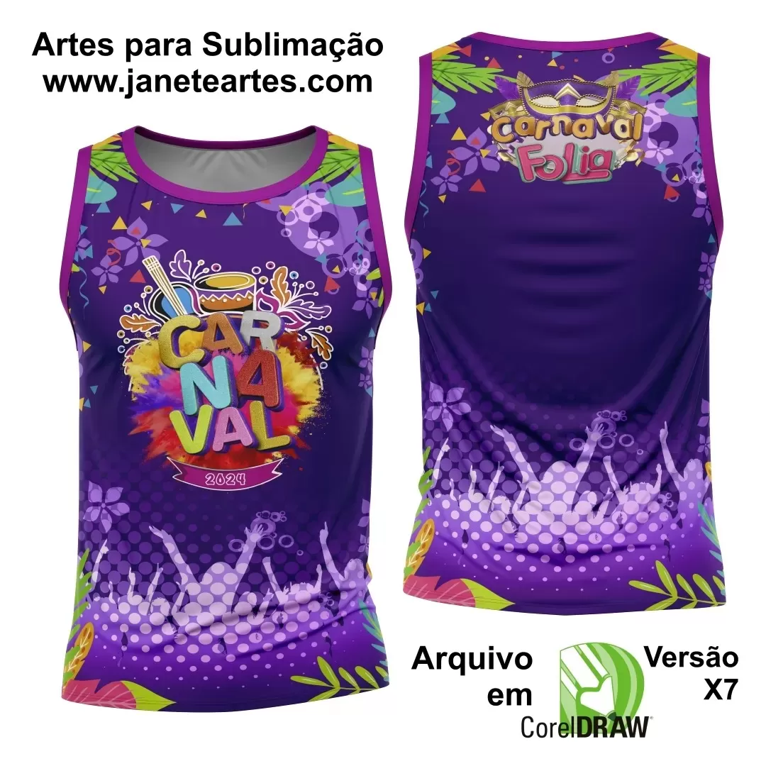 Arte Abadá - Camisa - Sublimação - Carnaval 2024 - 2025