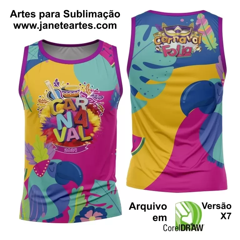 Arte Abadá - Camisa - Sublimação - Carnaval 2024 - 2025