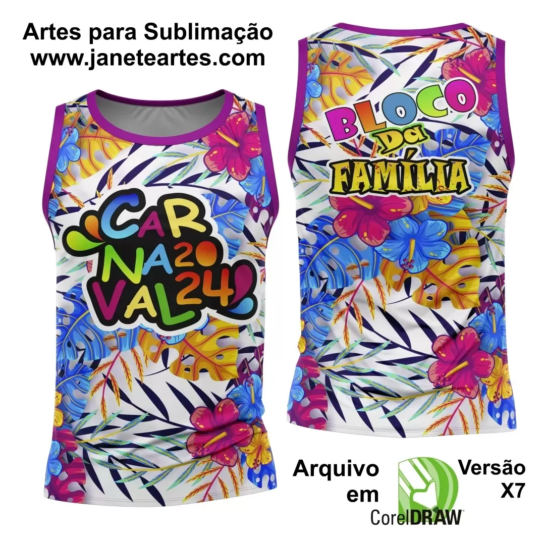 Arte Abadá - Camisa - Sublimação - Carnaval 2024 - 2025