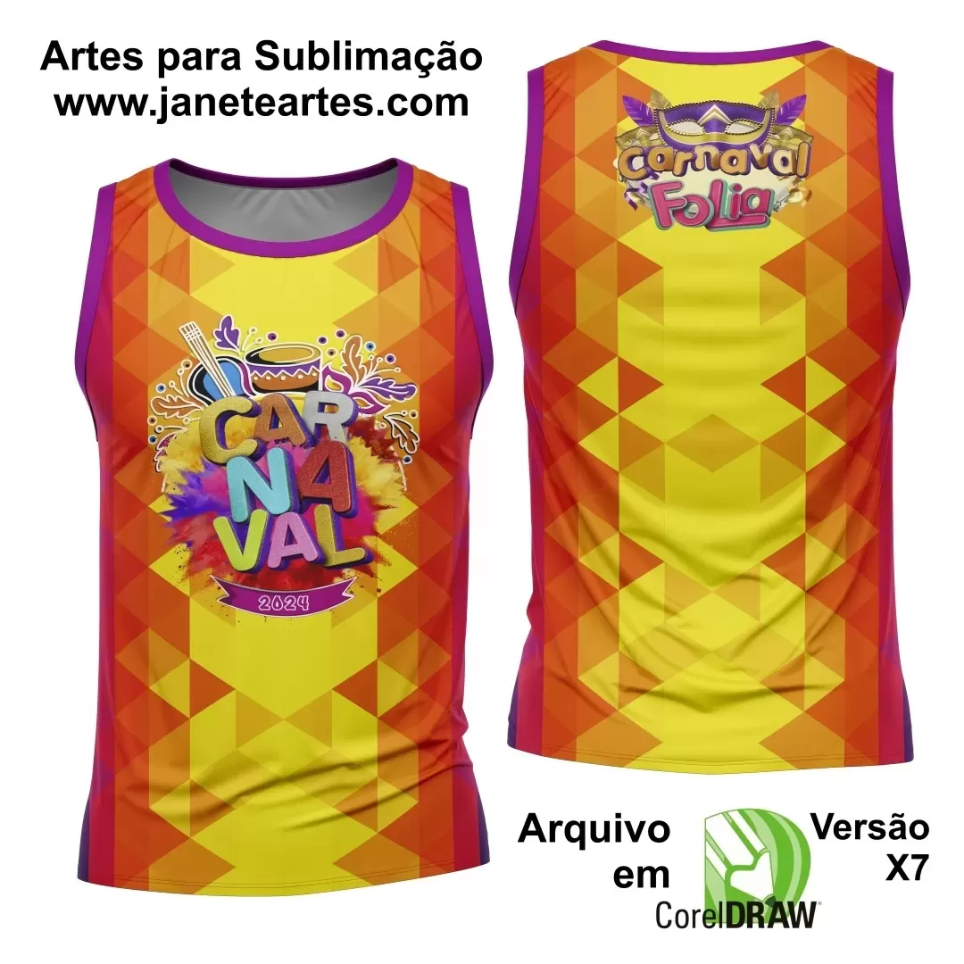 Arte Abadá - Camisa - Sublimação - Carnaval 2024 - 2025