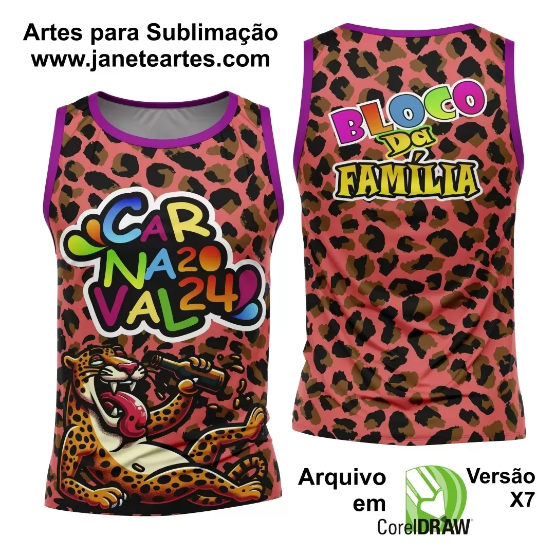 Arte Abadá - Camisa - Sublimação - Carnaval 2024 - 2025