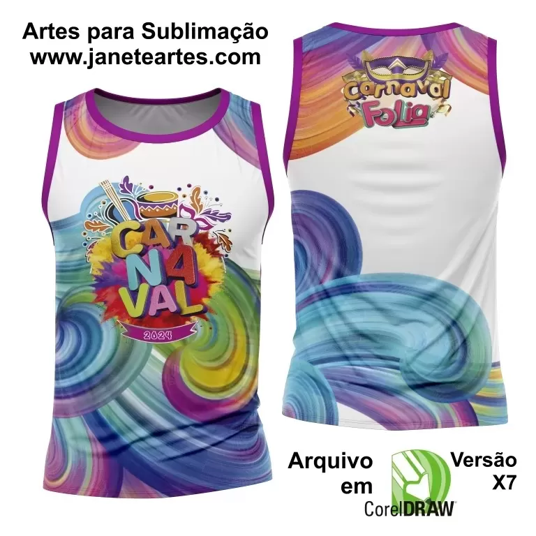 Arte Abadá - Camisa - Sublimação - Carnaval 2024 - 2025