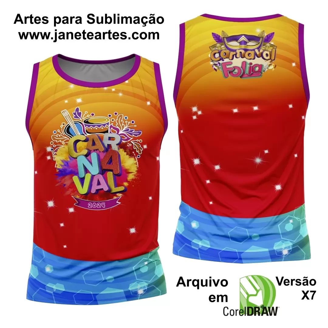 Arte Abadá - Camisa - Sublimação - Carnaval 2024 - 2025