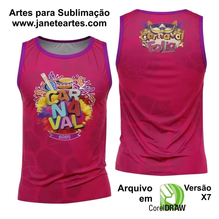 Arte Abadá - Camisa - Sublimação - Carnaval 2024 - 2025