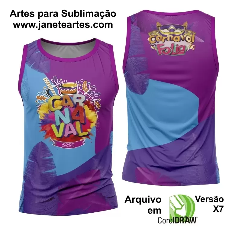 Arte Abadá - Camisa - Sublimação - Carnaval 2024 - 2025