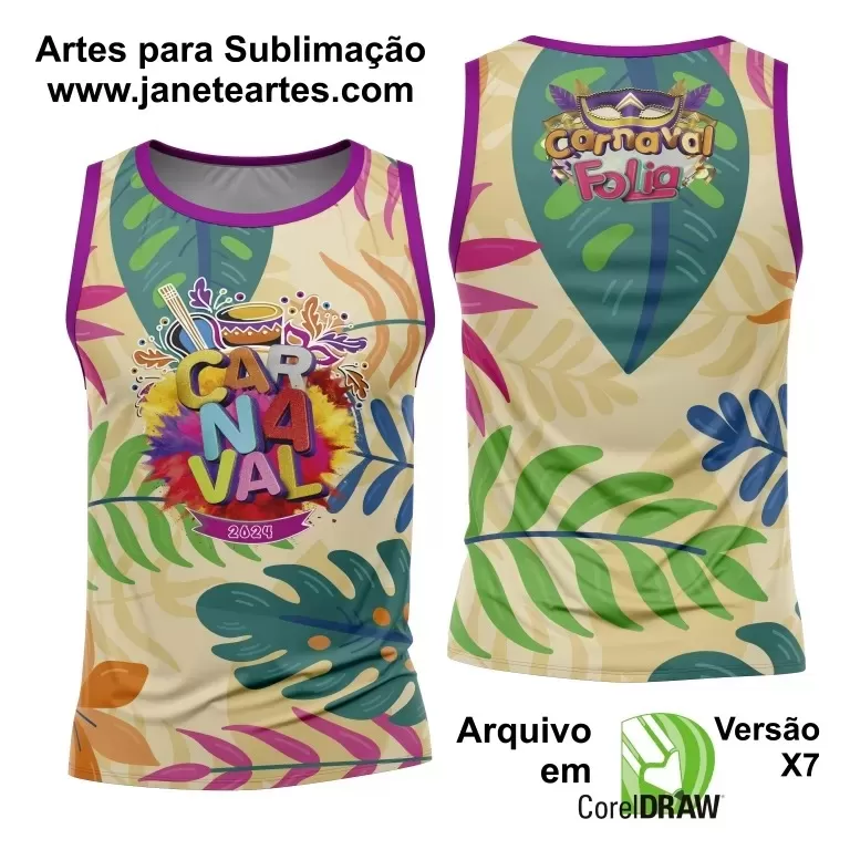 Arte Abadá - Camisa - Sublimação - Carnaval 2024 - 2025