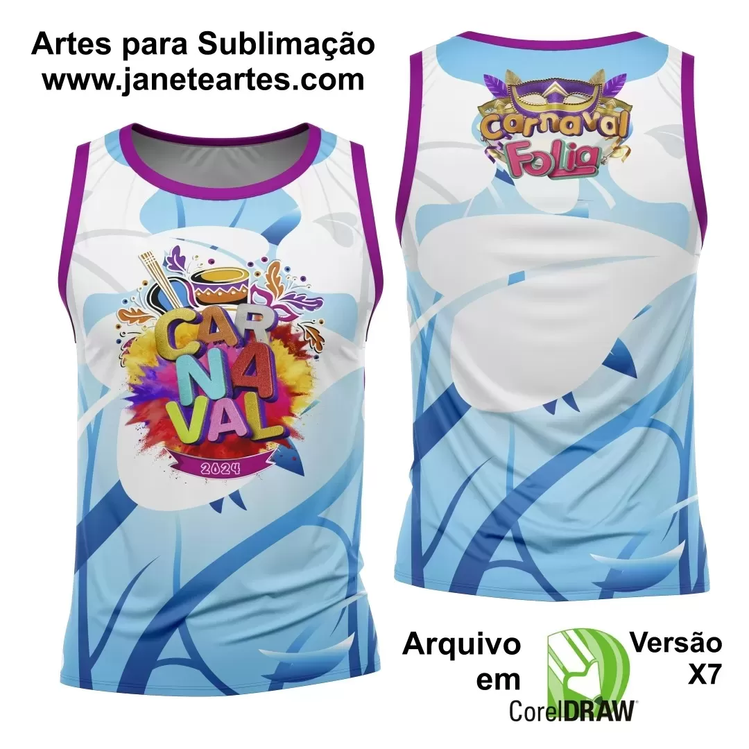 Arte Abadá - Camisa - Sublimação - Carnaval 2024 - 2025