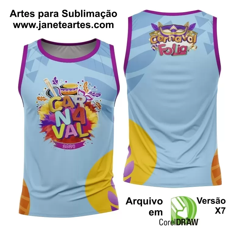 Arte Abadá - Camisa - Sublimação - Carnaval 2024 - 2025