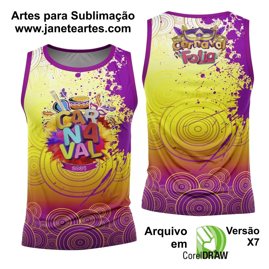 Arte Abadá - Camisa - Sublimação - Carnaval 2024 - 2025