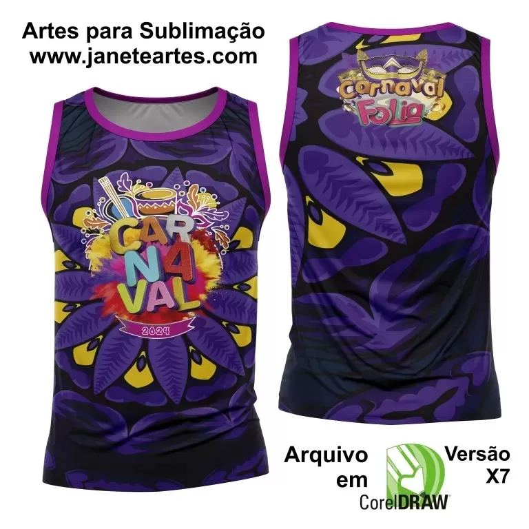 Arte Abadá - Camisa - Sublimação - Carnaval 2024 - 2025