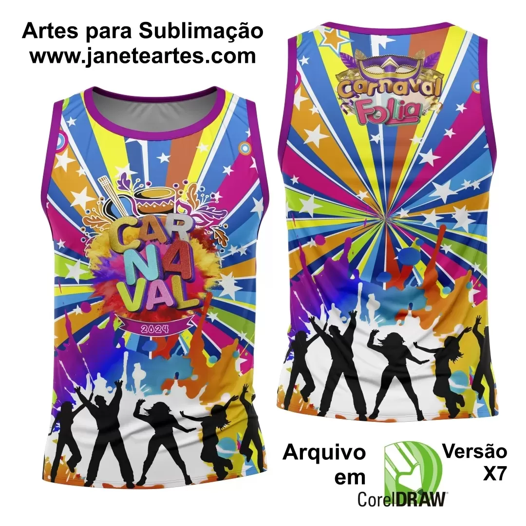 Arte Abadá - Camisa - Sublimação - Carnaval 2024 - 2025