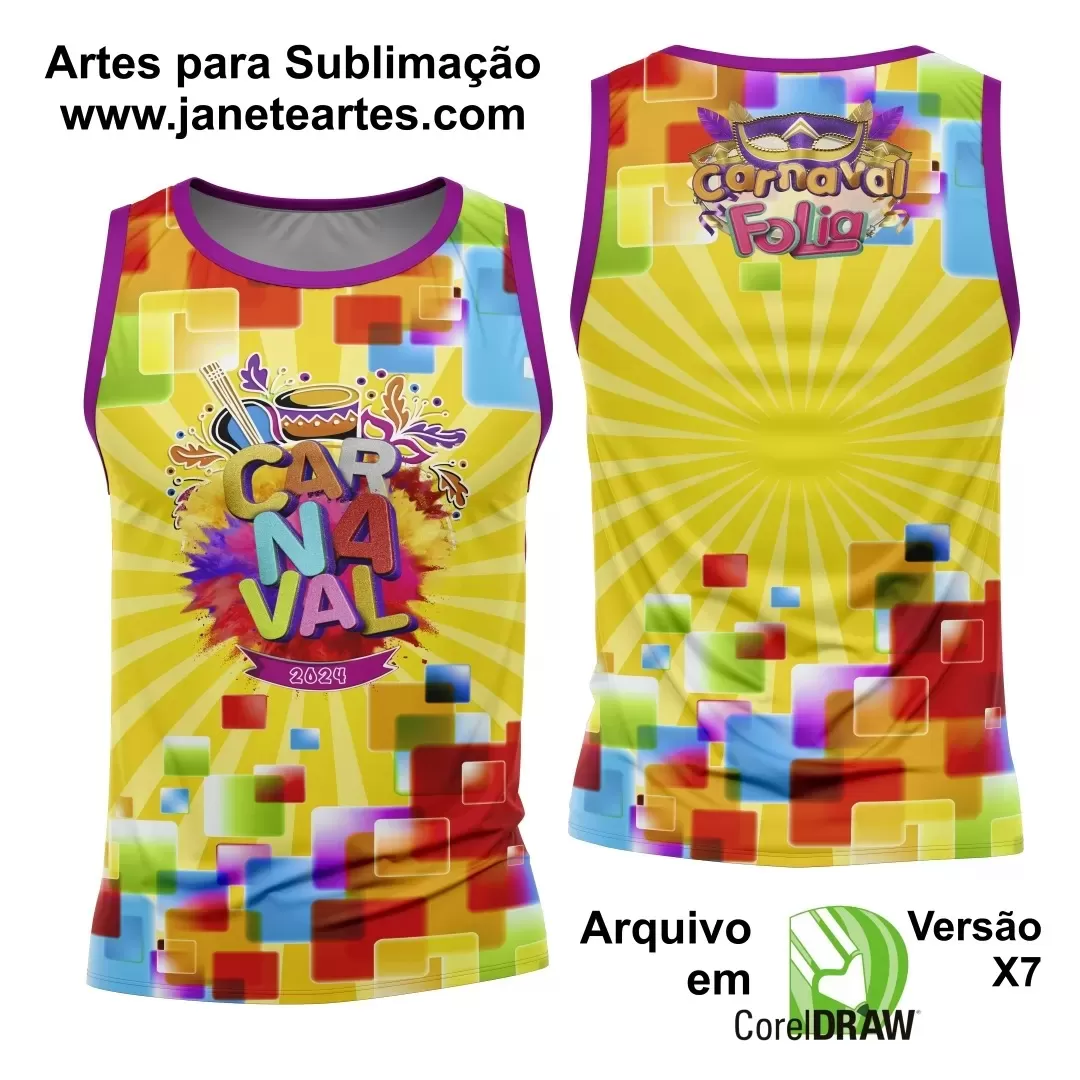 Arte Abadá - Camisa - Sublimação - Carnaval 2024 - 2025