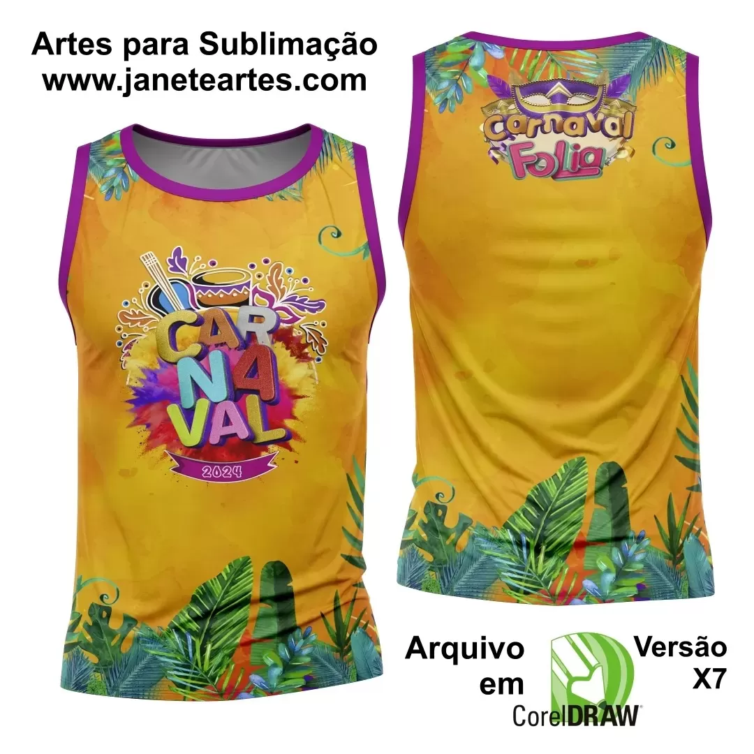 Arte Abadá - Camisa - Sublimação - Carnaval 2024 - 2025