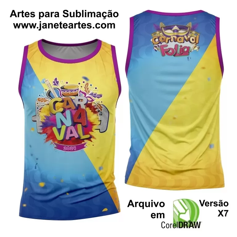 Arte Abadá - Camisa - Sublimação - Carnaval 2024 - 2025