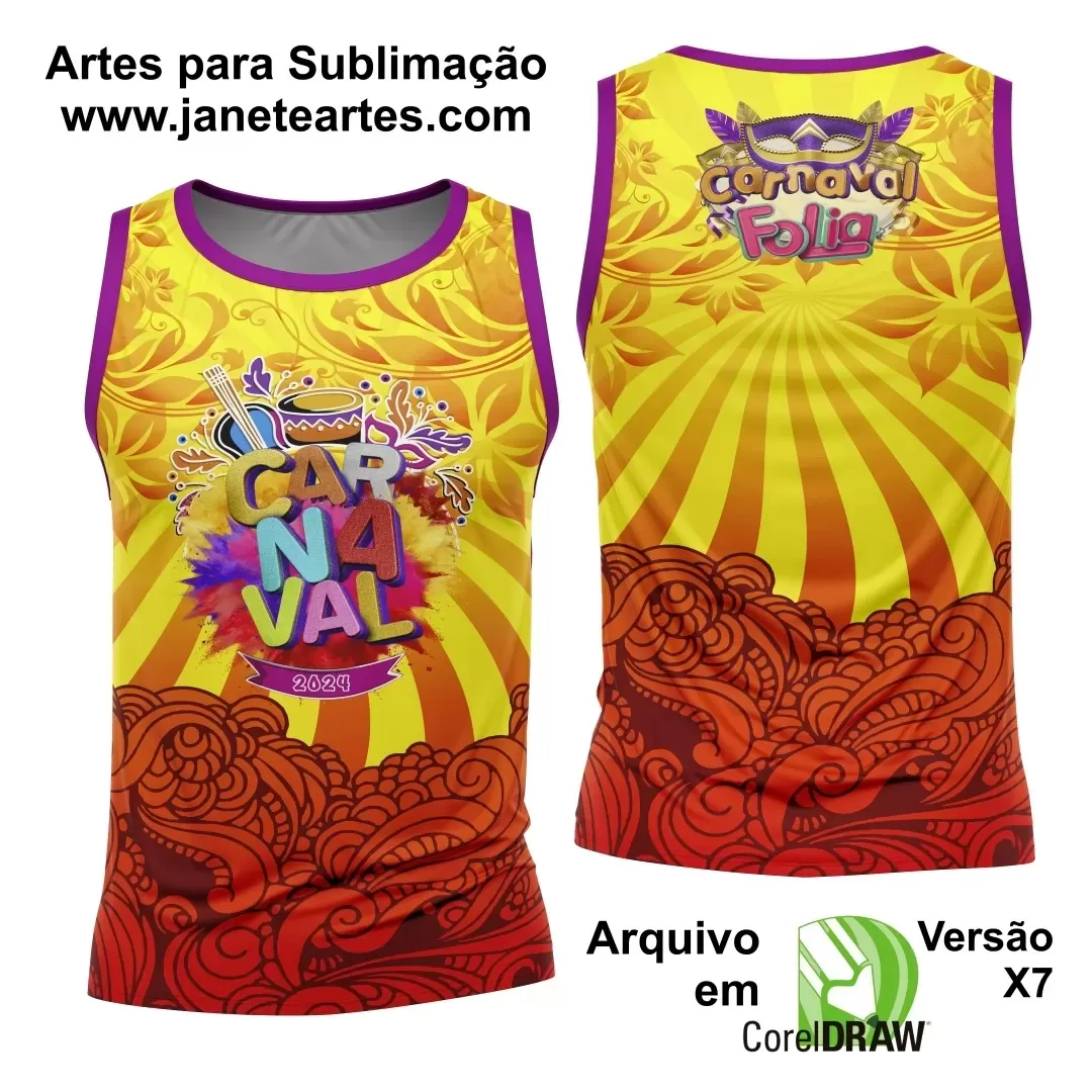 Arte Abadá - Camisa - Sublimação - Carnaval 2024 - 2025