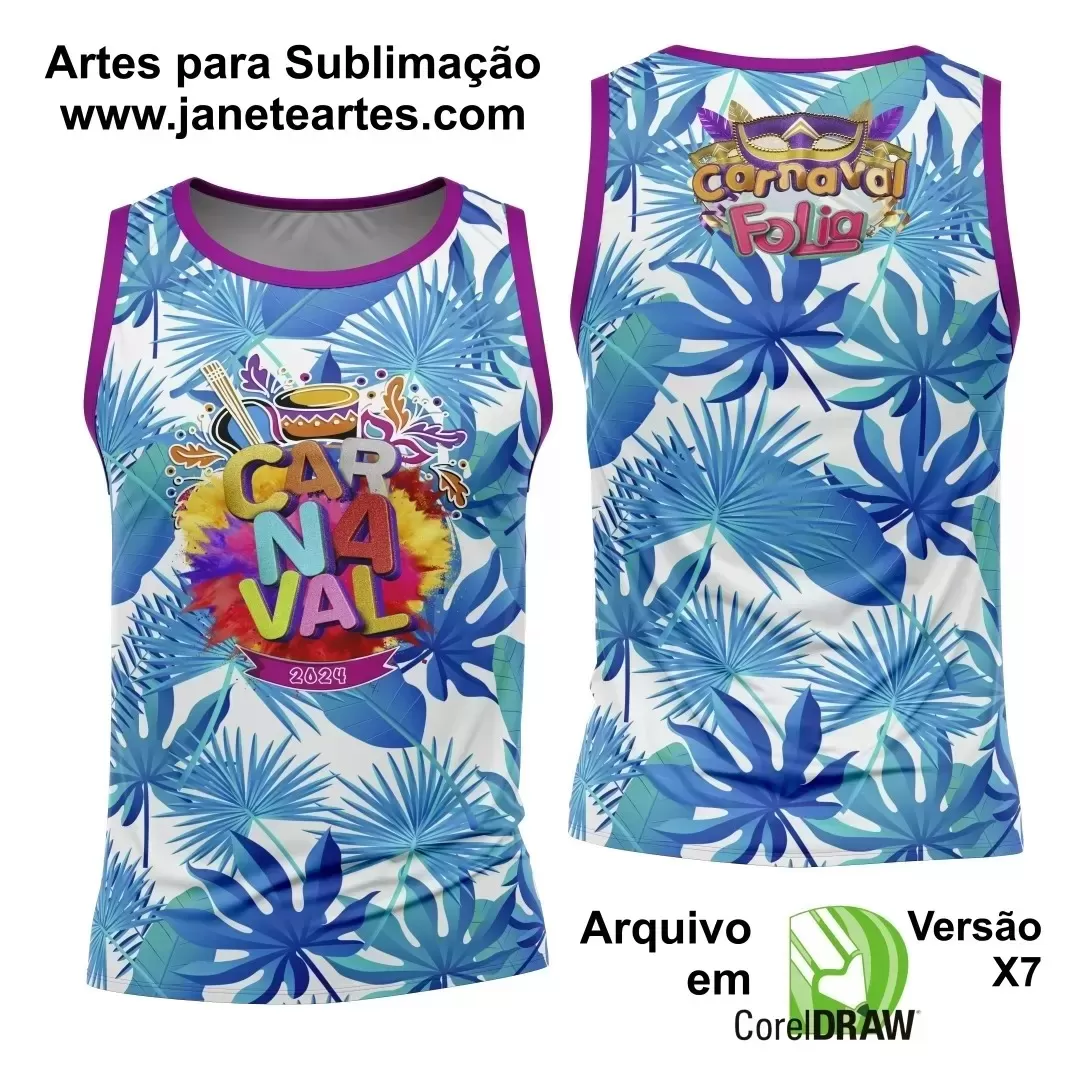 Arte Abadá - Camisa -  Sublimação - Carnaval 2024 - 2025