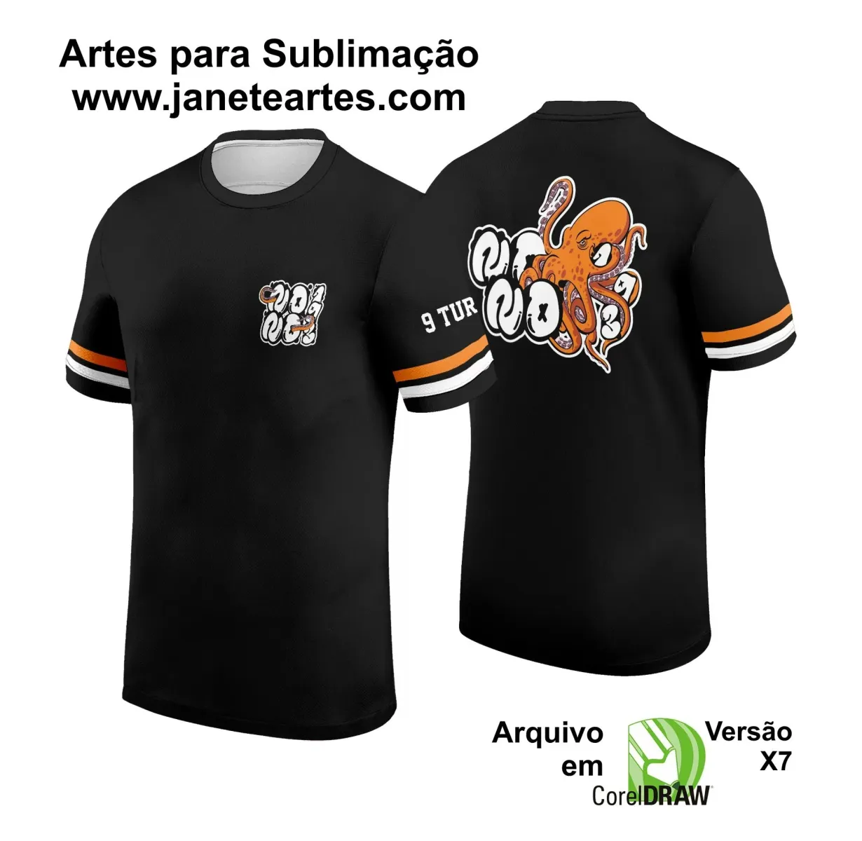 Arte Vetor Camiseta Polvo - Uniforme Concluintes 2025 - 9º Ano - Polvo