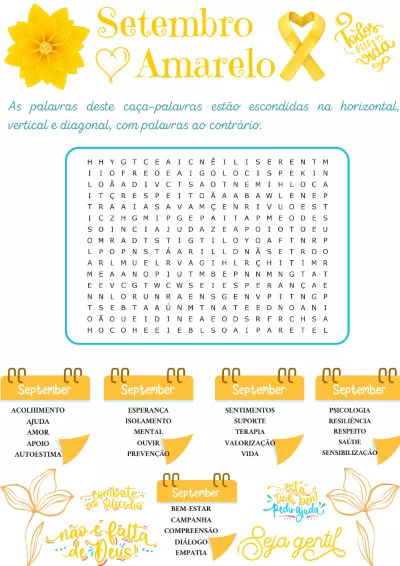 Arquivos descubra as palavras - Atividades para a Educação