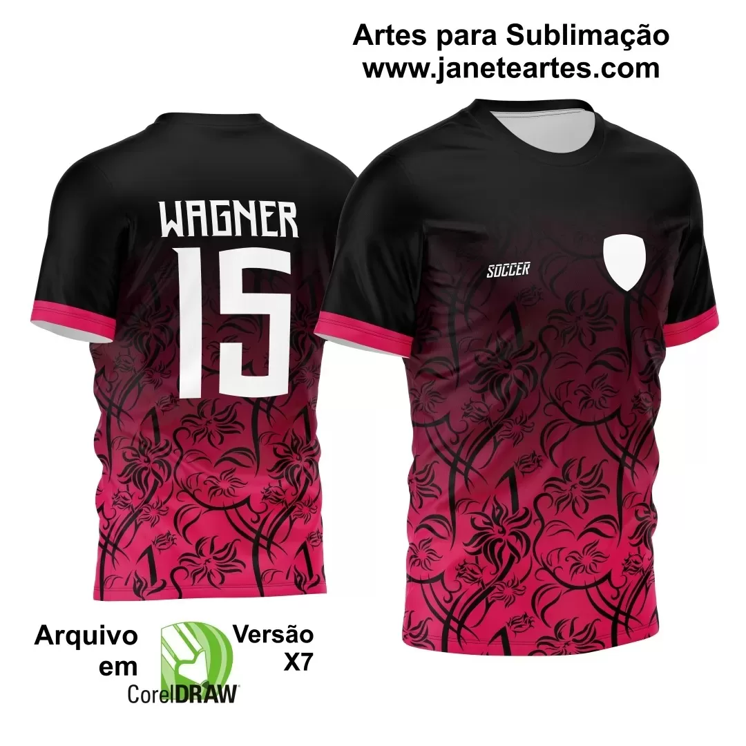 Template - Camisa Soccer - Time Amador - Jogos Escolares - 2024 - 2025