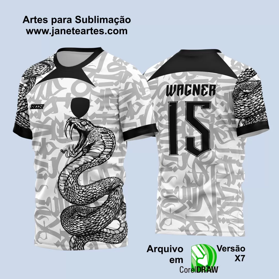 Template - Camisa de Interclasse - Jogos Internos - Cobra - 2024 - 2025 