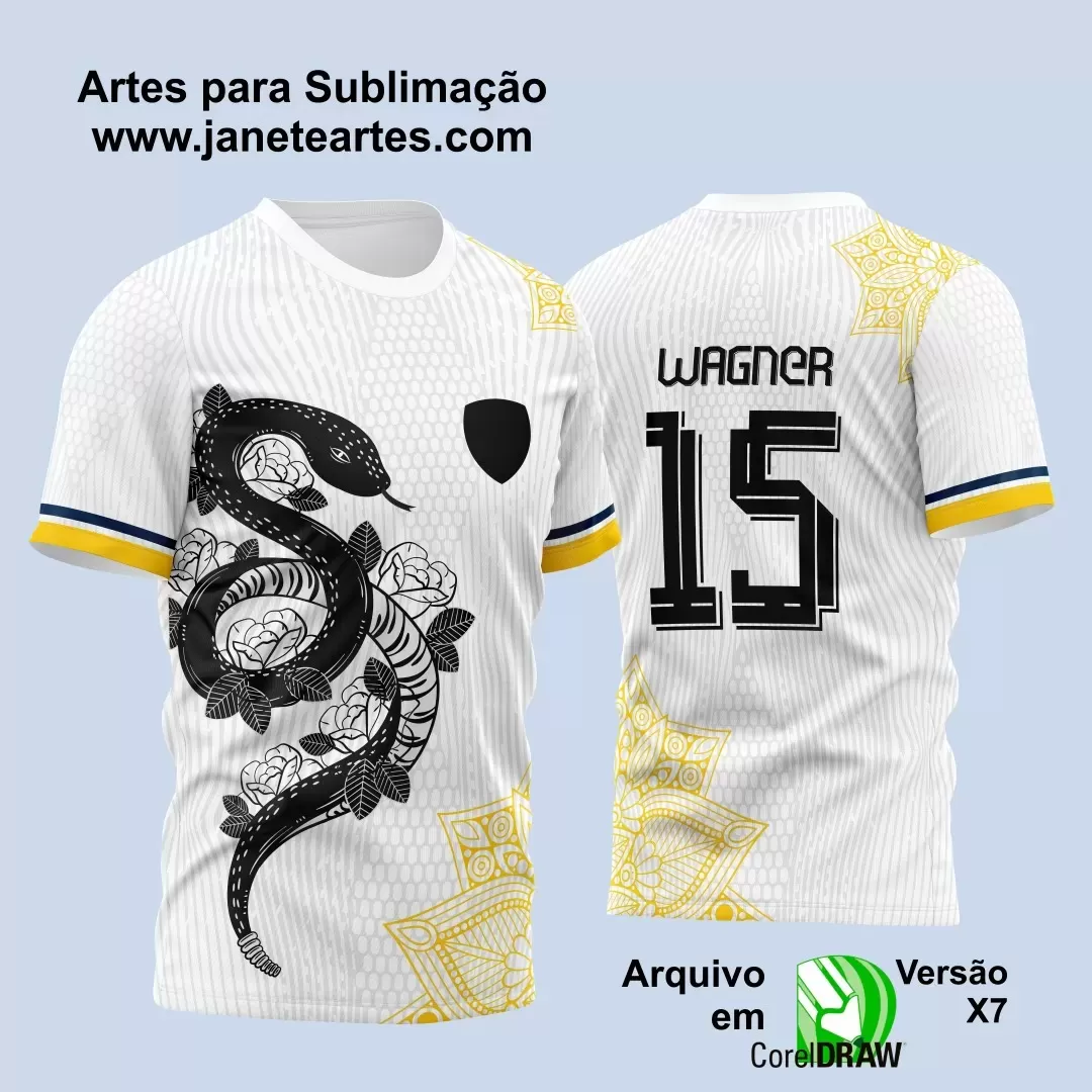 Template - Camisa de Interclasse - Jogos Internos - Cobra - 2024 - 2025 