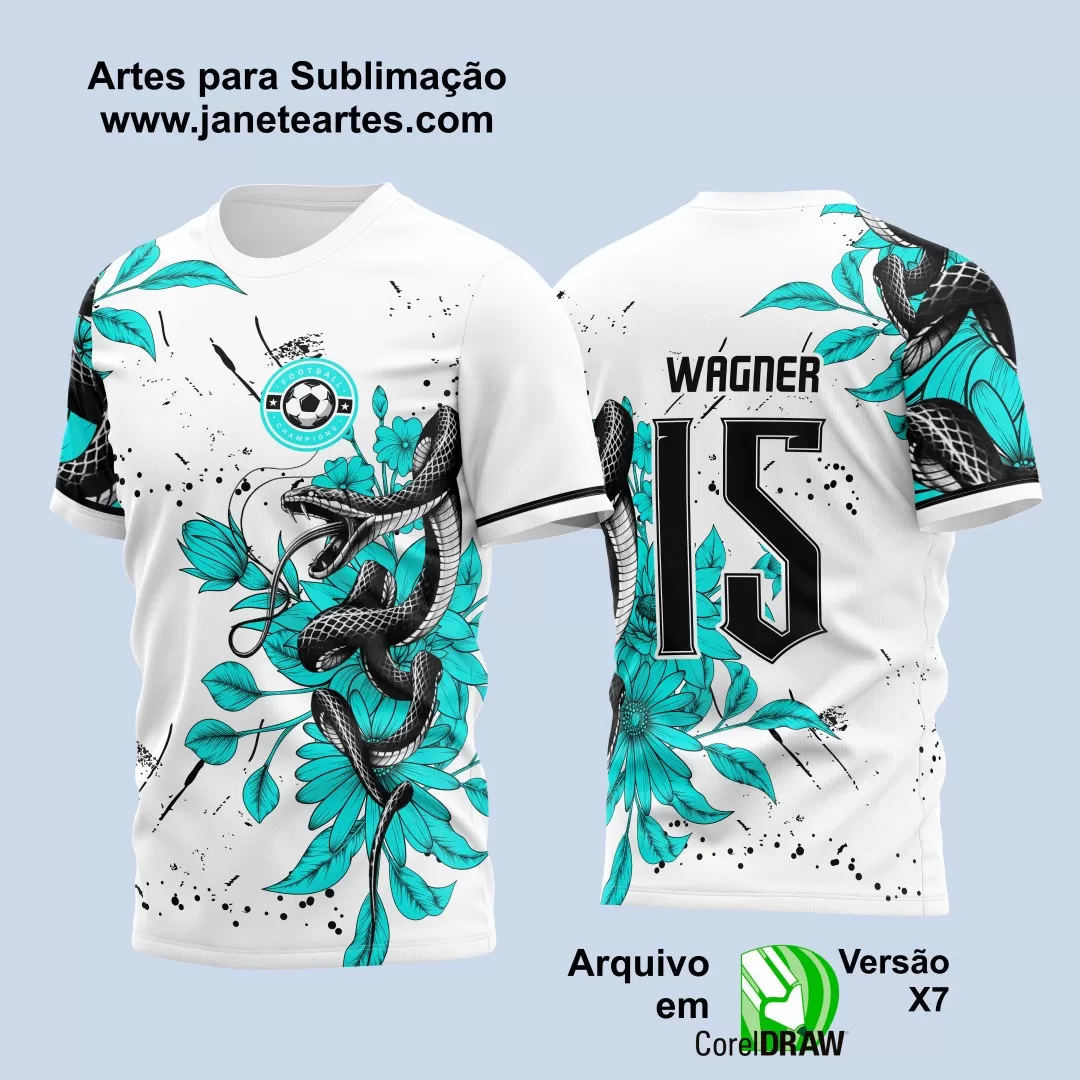 Template - Camisa de Interclasse - Jogos Internos - Cobra - 2024 - 2025 